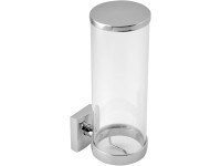 Novaservis Zásobník na kosmetické tampony Metalia 12, sklo chrom Novaservis Zásobník na kosmetické tampony Metalia 12, sklo chrom