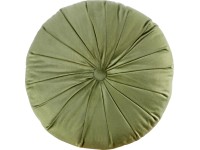 Dekorativní polštář, zelený, pr. 40 cm