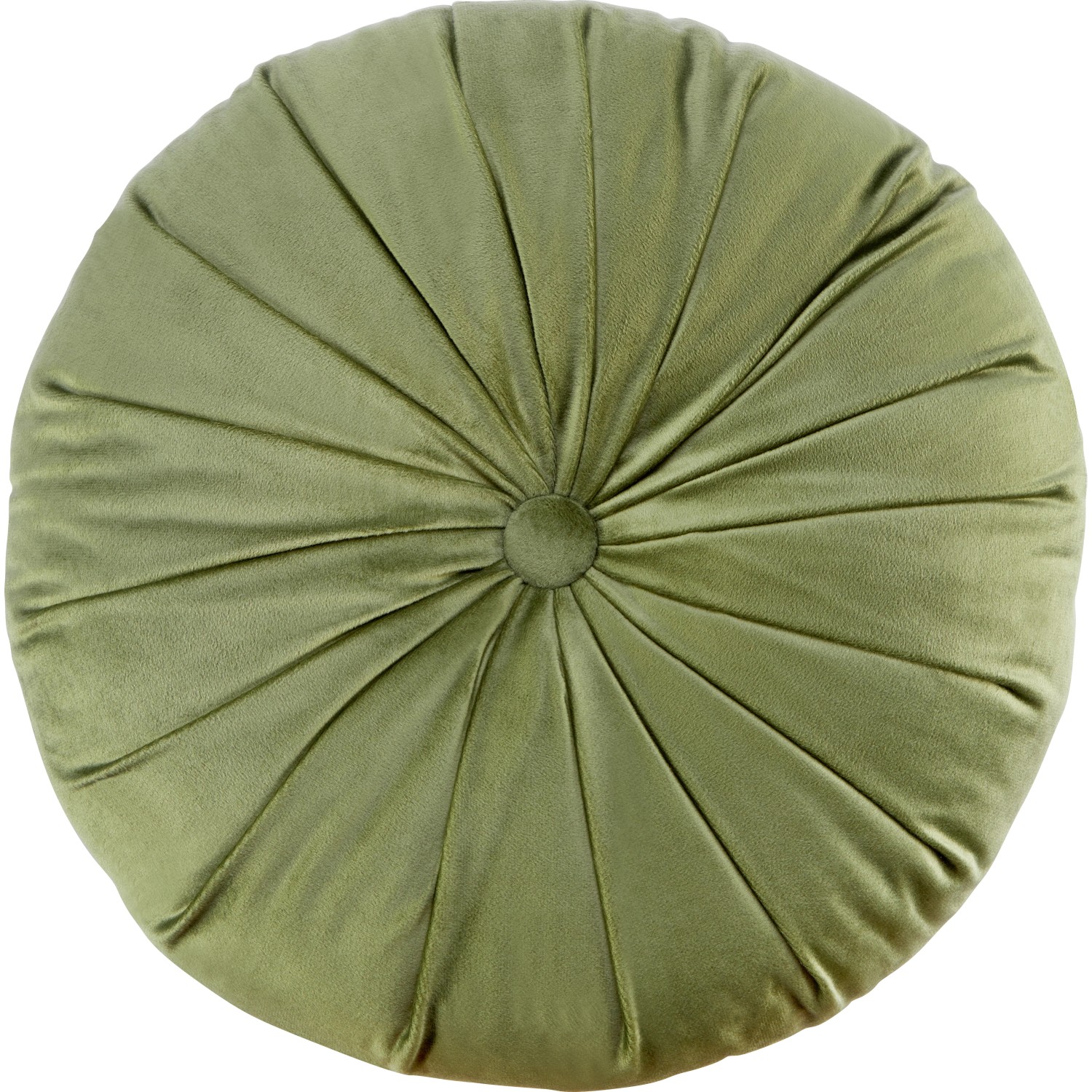 Dekorativní polštář, zelený, pr. 40 cm