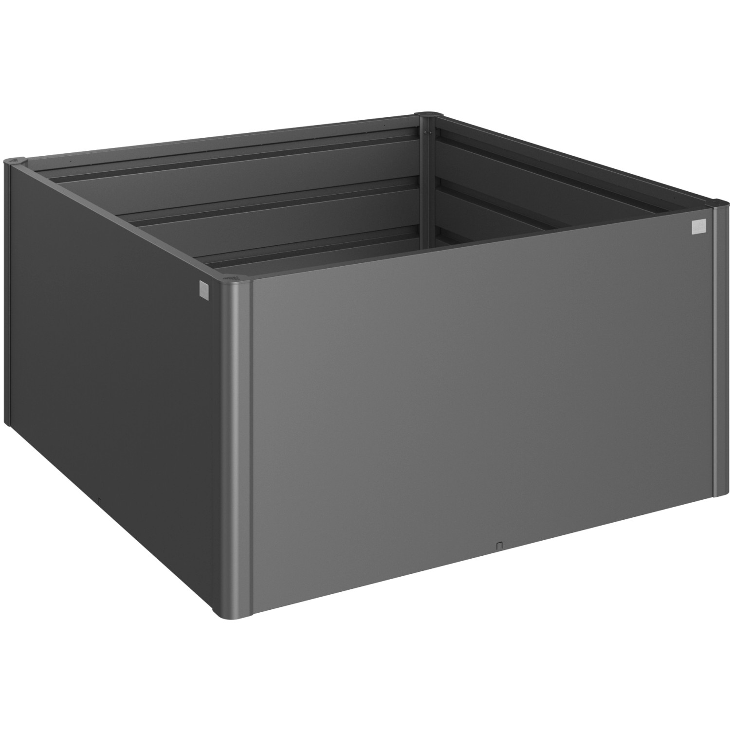 Biohort Vyvýšený záhon 1,5 x 1,5 tmavě šedý, 152 x 152 x 77 cm