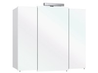 Pelipal Zrcadlová skříňka s LED osvětlením Quickset 312, bílá, 20 x 73 x 83 cm