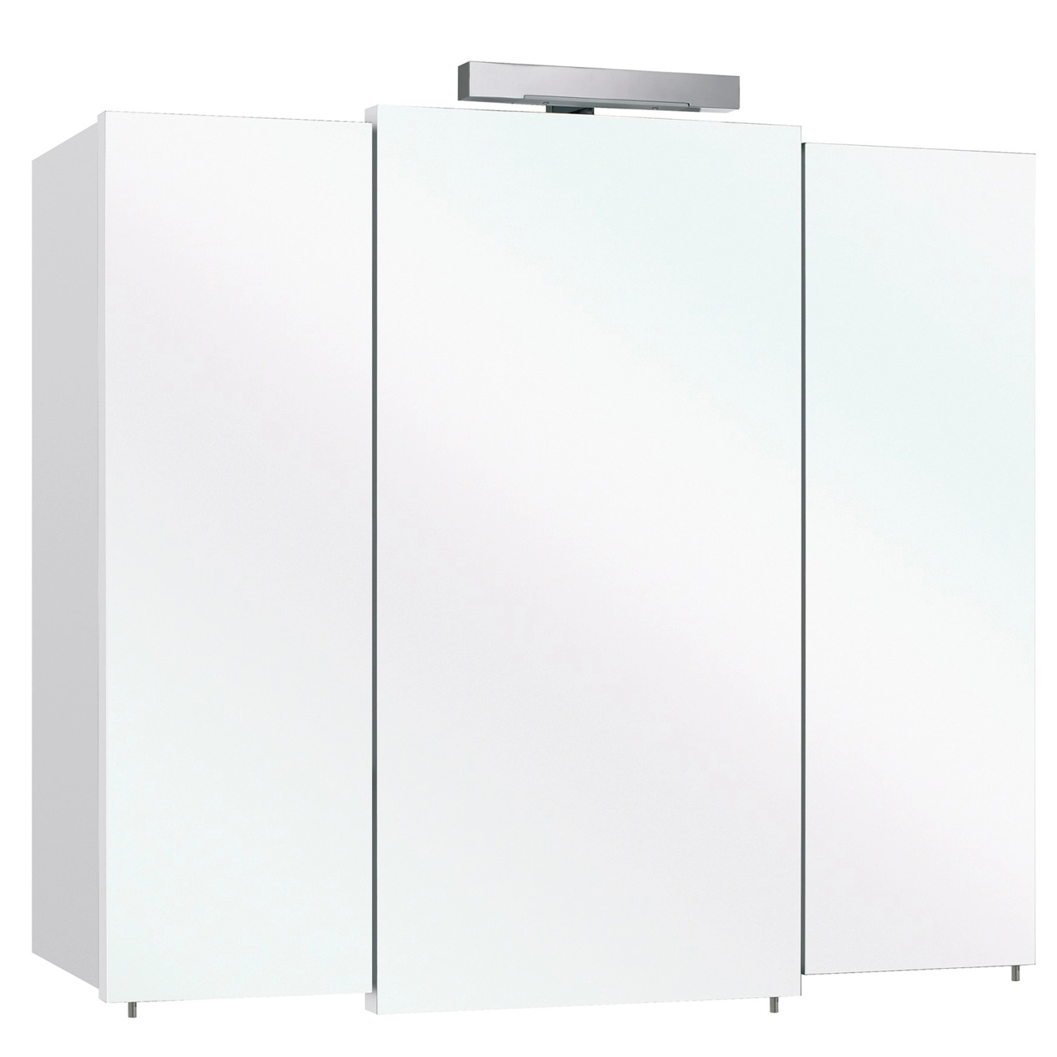 Pelipal Zrcadlová skříňka s LED osvětlením Quickset 312, bílá, 20 x 73 x 83 cm