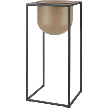 Stojan na rostliny černý 45 x 20 cm