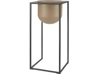 Stojan na rostliny černý 45 x 20 cm