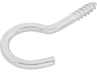 LUX-TOOLS Hák na prádelní šňůru pozinkovaný pr. 4,5 mm x 50 mm, 6 ks LUX-TOOLS Hák na prádelní šňůru pozinkovaný pr. 4,5 mm x 50 mm, 6 ks