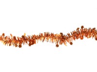 Řetěz dekorativní vánoční mini s hvězdičkami pr. 1,5 cm, měděný Řetěz dekorativní vánoční mini s hvězdičkami pr. 1,5 cm, měděný