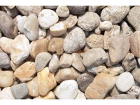 Říční oblázky pestrobarevné 32-50 mm 25 kg PE pytel