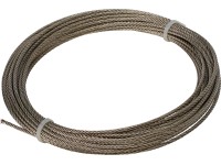 LUX-TOOLS Drátěné lano nerezová ocel, pr. 2 mm x 10 m