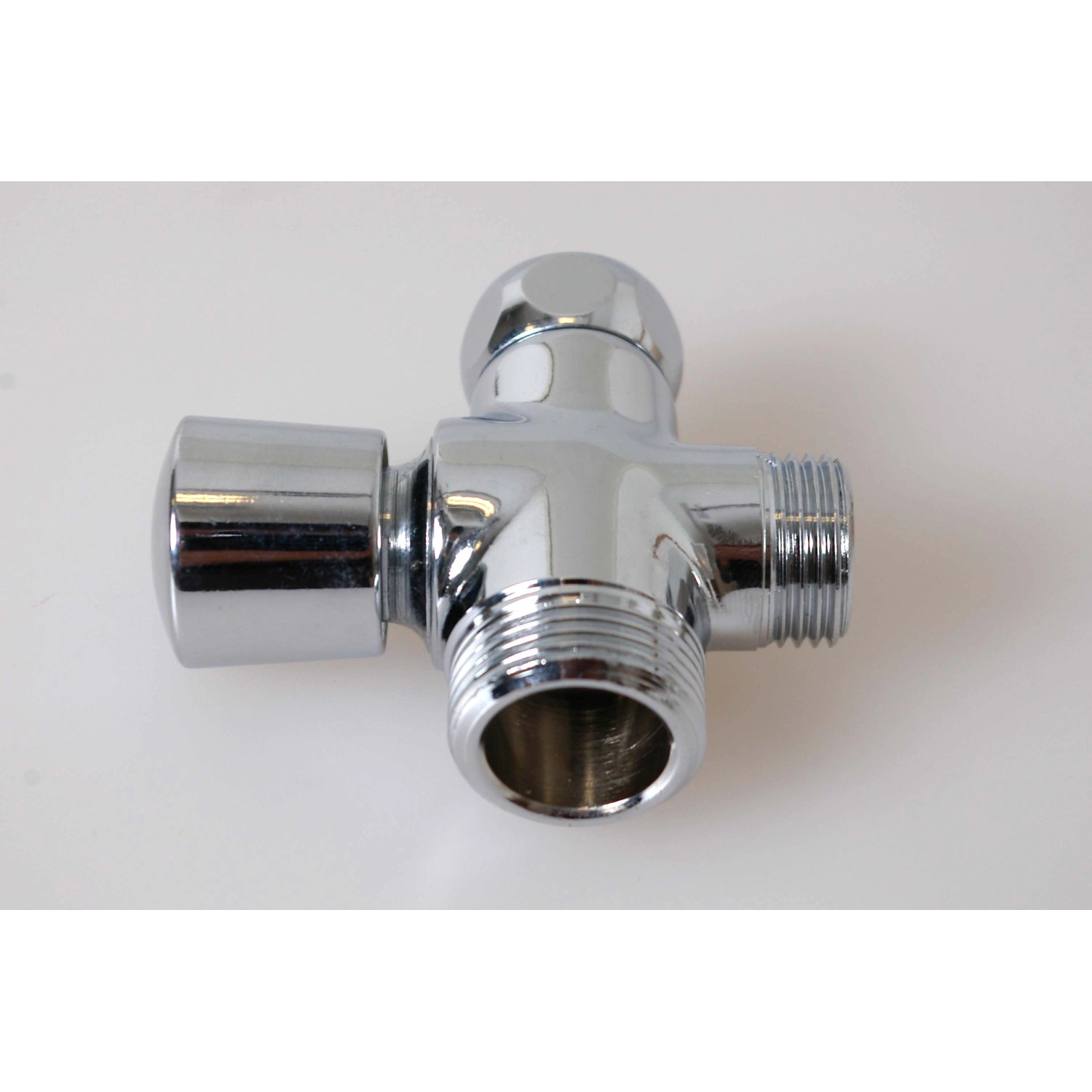 Přepínač sprchy chromový