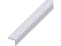 alfer Samolepicí ukončovací profil eloxovaný hliník, stříbrný 8, x 25 x 2000 mm