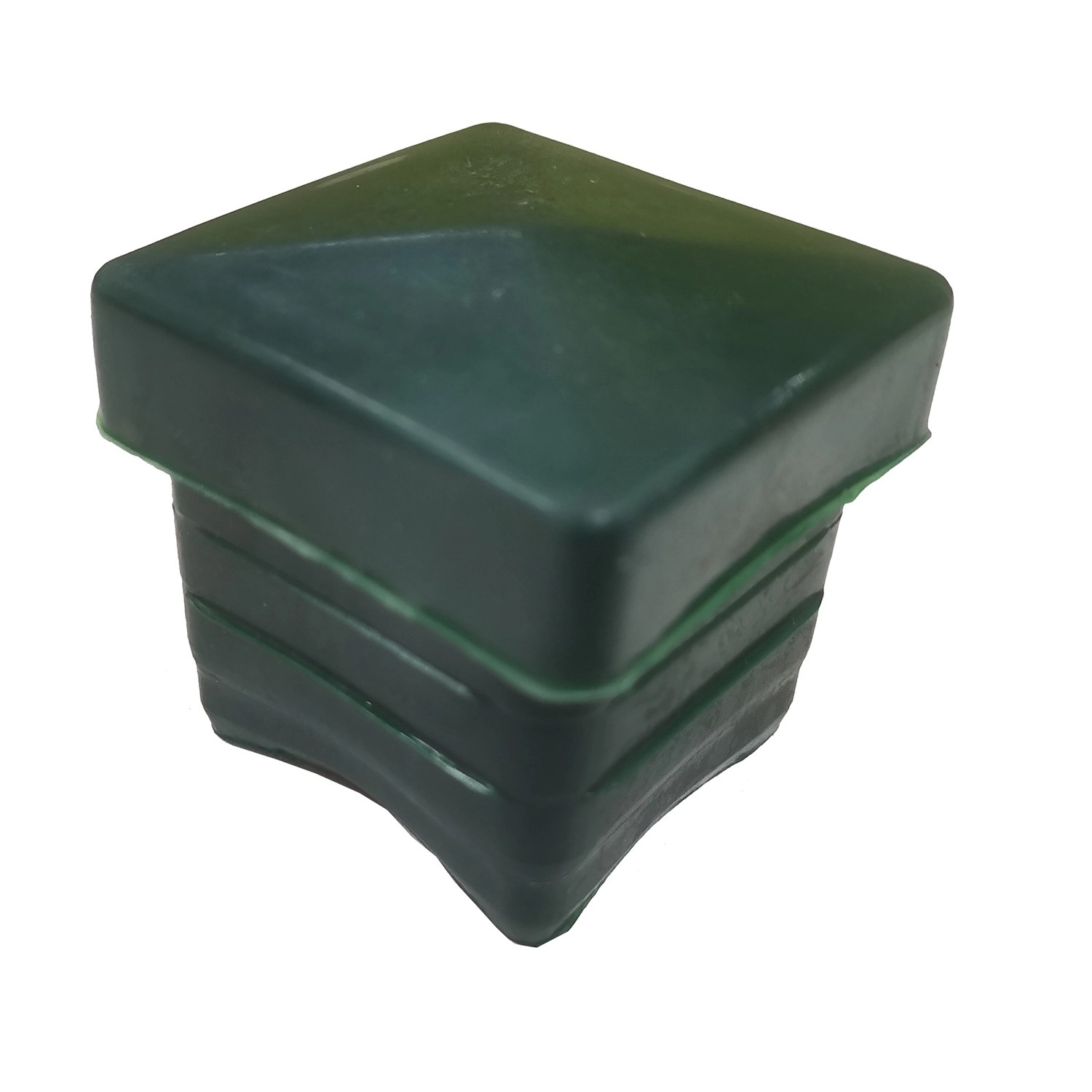 Floraworld Náhradní krytka sloupku plast zelená 40 x 40 mm