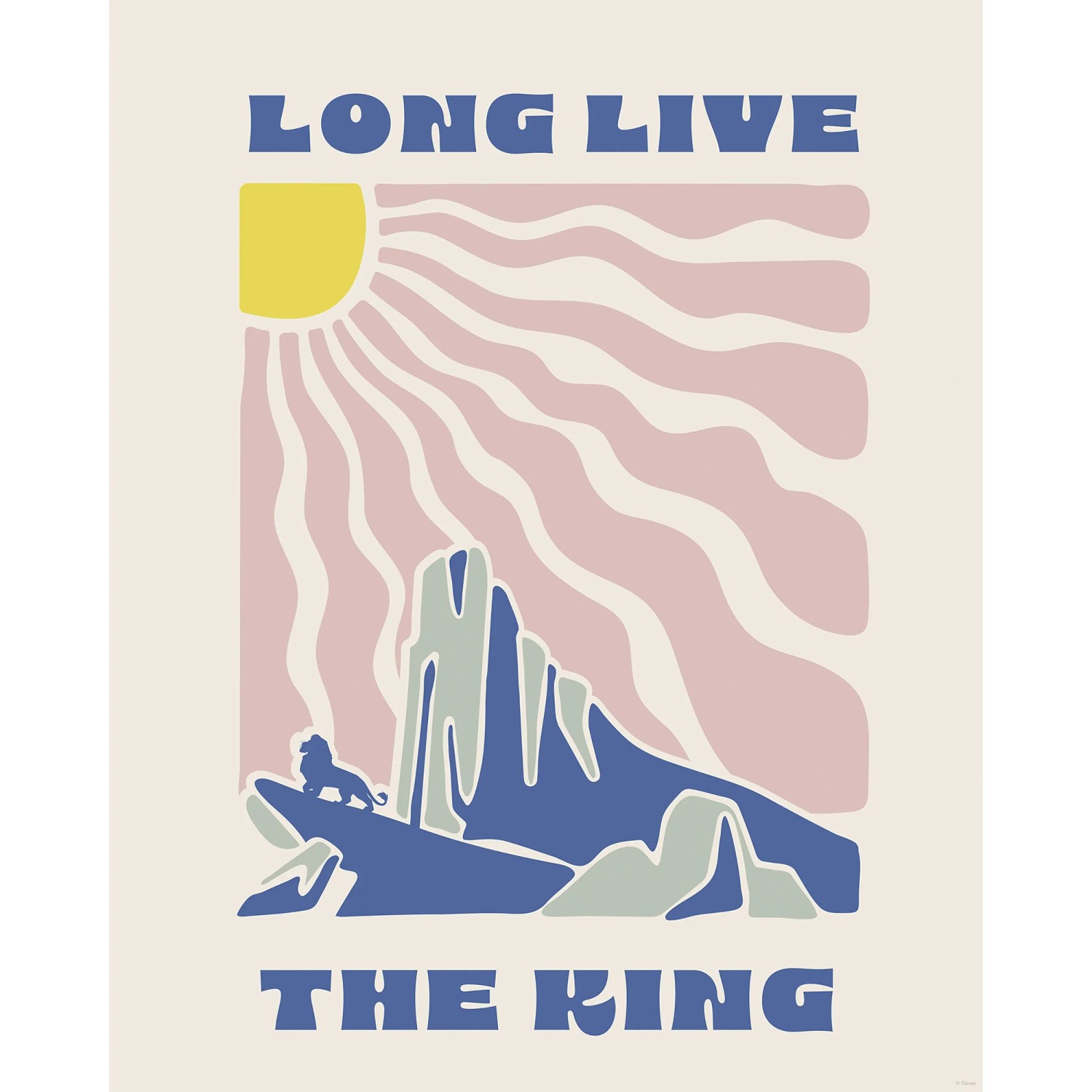 Komar Plakát Disney The Lion King Pride Rock 40 x 50 cm