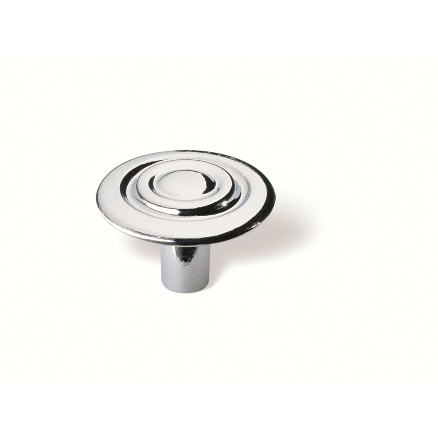 Knoflík 920 chrom lesklý 28 mm x 28 mm x 19 mm