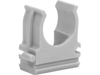 Trubková svorka plast, šedá, pr. 32 mm