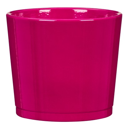 Scheurich Obal na květináč 883 Glossy Ruby, pr. 12 cm