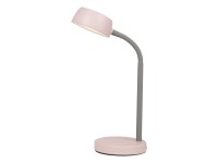 Rabalux Stolní LED lampa Berry, 4,5 W, 350 lm, 4000 K, růžová, pr. 14 x 35 cm