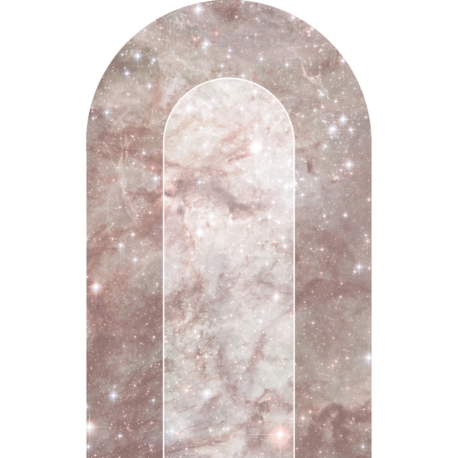 Komar Samolepicí vliesová fototapeta Tattoo Mauve Diamond 127 x 200 cm