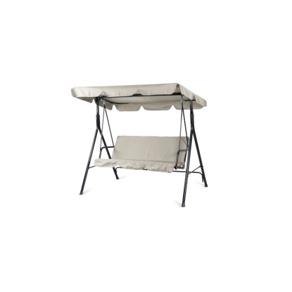 Zahradní houpačka Hollywood, béžová, 110 x 170 x 160 cm
