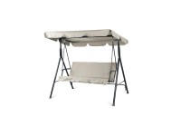 Zahradní houpačka Hollywood, béžová, 110 x 170 x 160 cm