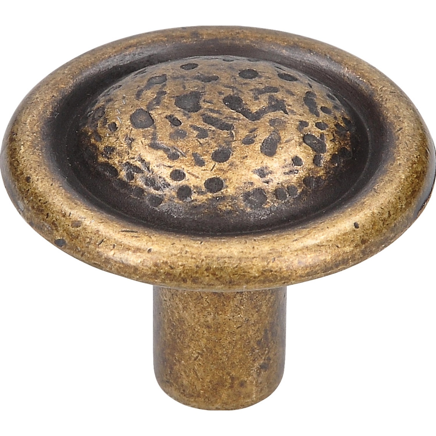 Siro Nábytkový knoflík 1579 kov v barvě staré mosazi průměr 37 mm