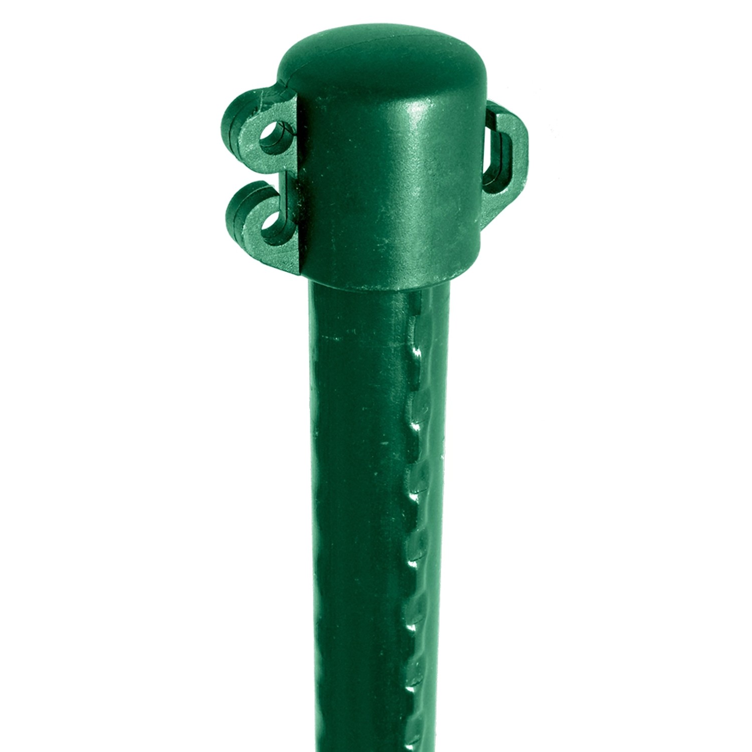 PILECKÝ Kovový sloupek pro deko. pletiva DEKORAN, PVC, zelený, pr. 20 x 1000 mm