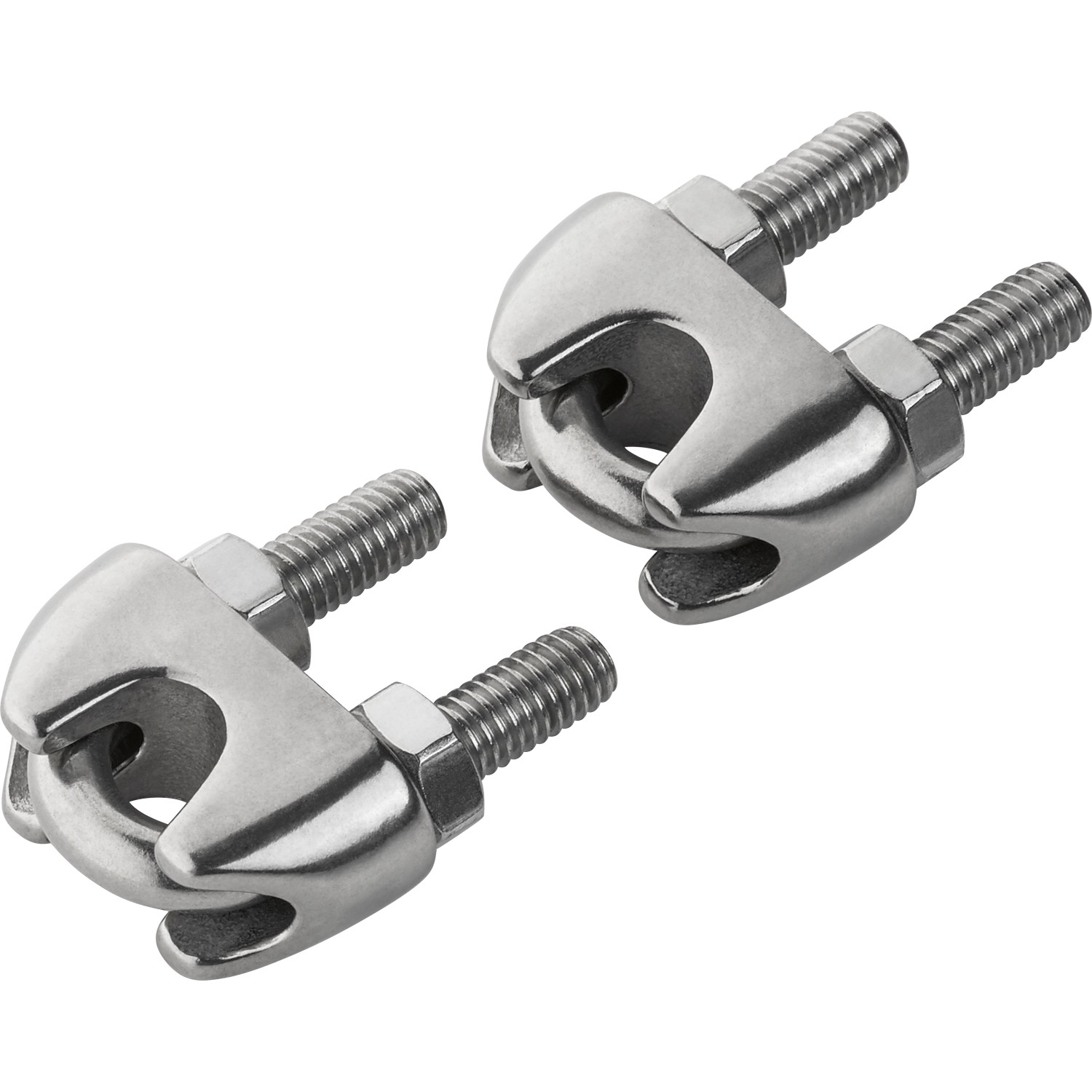 LUX Lanová svorka nerezová ocel, 2 ks, pro lana o pr. 8 mm