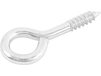 Oko s vrutem pozinkované matné 1,8 x 6 mm, 8 ks