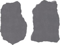 Euro Stone Čedičový nášlapný kámen Black Beauty, 50 x 35 x 2,5 cm
