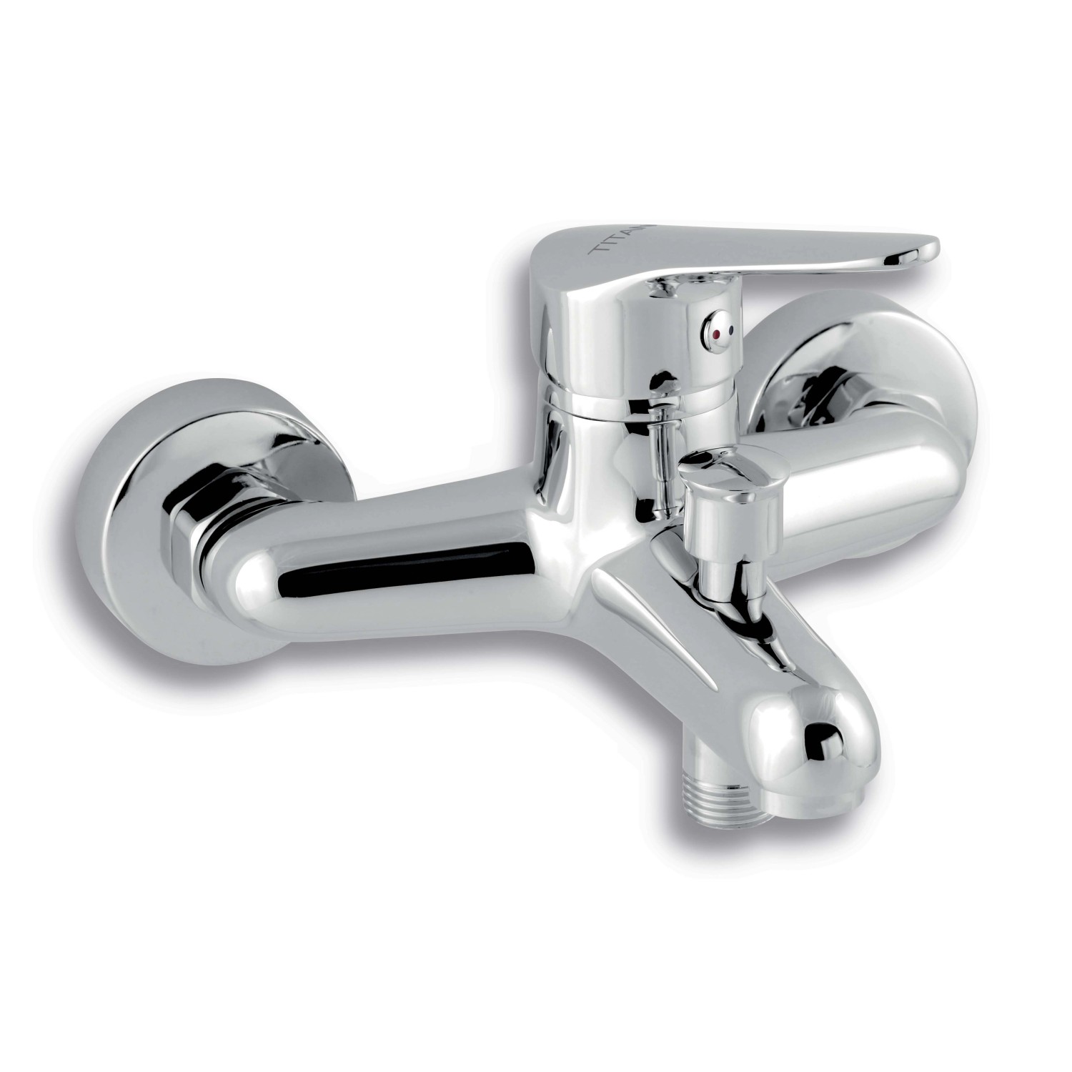 Baterie vanová nástěnná Novaservis Titania Iris New 94420/1,0 150 mm chrom