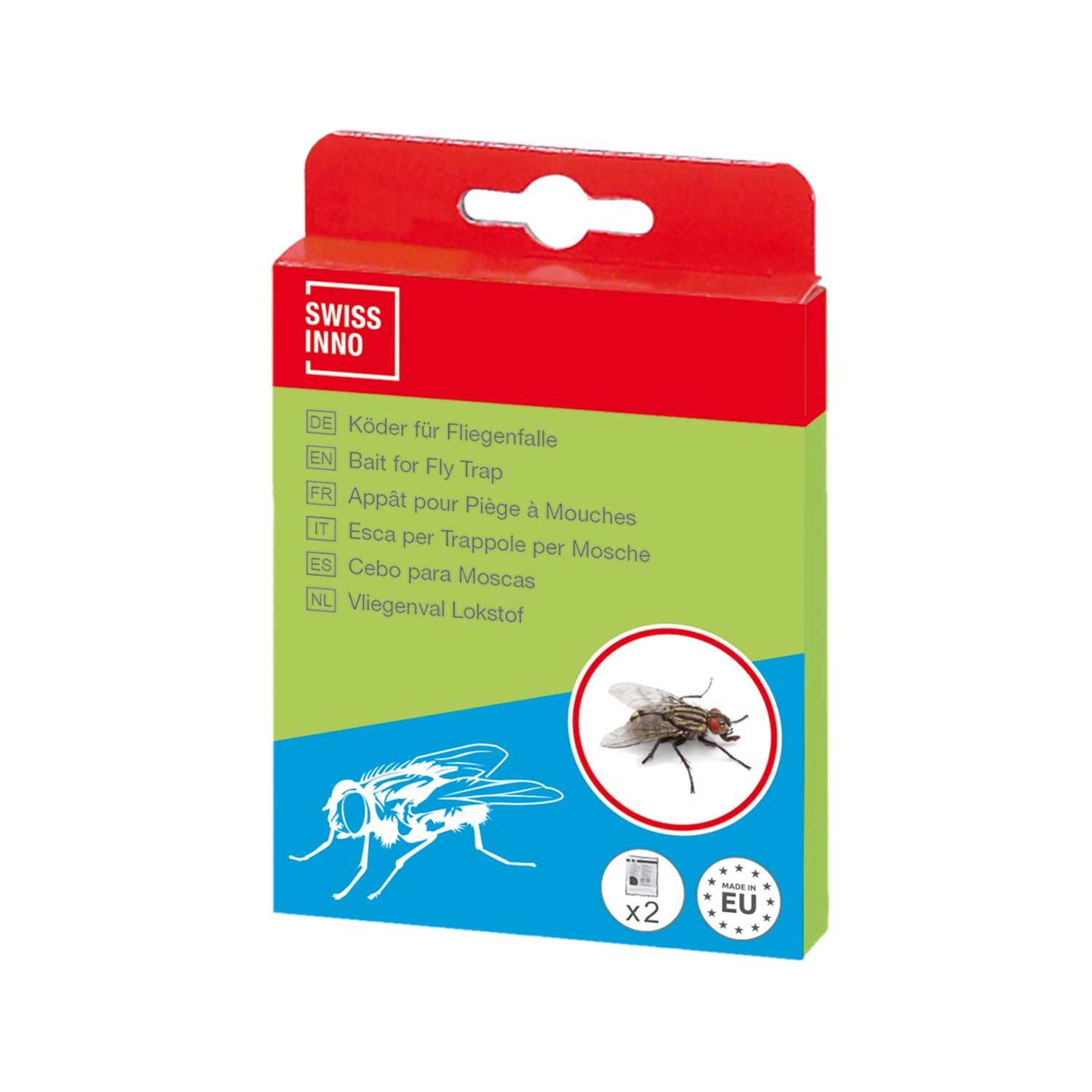 Swissinno Náhradní návnada do pasti na mouchy 2 ks