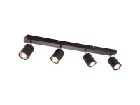 Brilliant LED bodové svítidlo Taio černé 4xGU10 4,8W 350lm 3000K 13 x 6 x 69,5cm