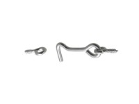 Hettich Petlice s okem, pozinkovaná ocel 37 x 16 mm, 4 ks