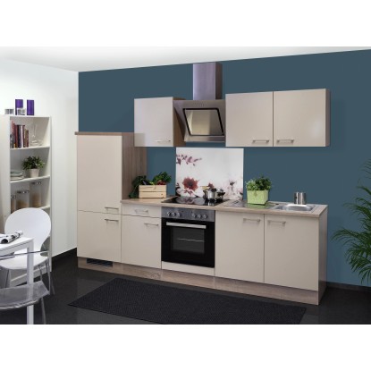 Flex-Well Kuchyně Orlando 270 cm/typ 5 - lednice/trouba/varná deska/digestoř