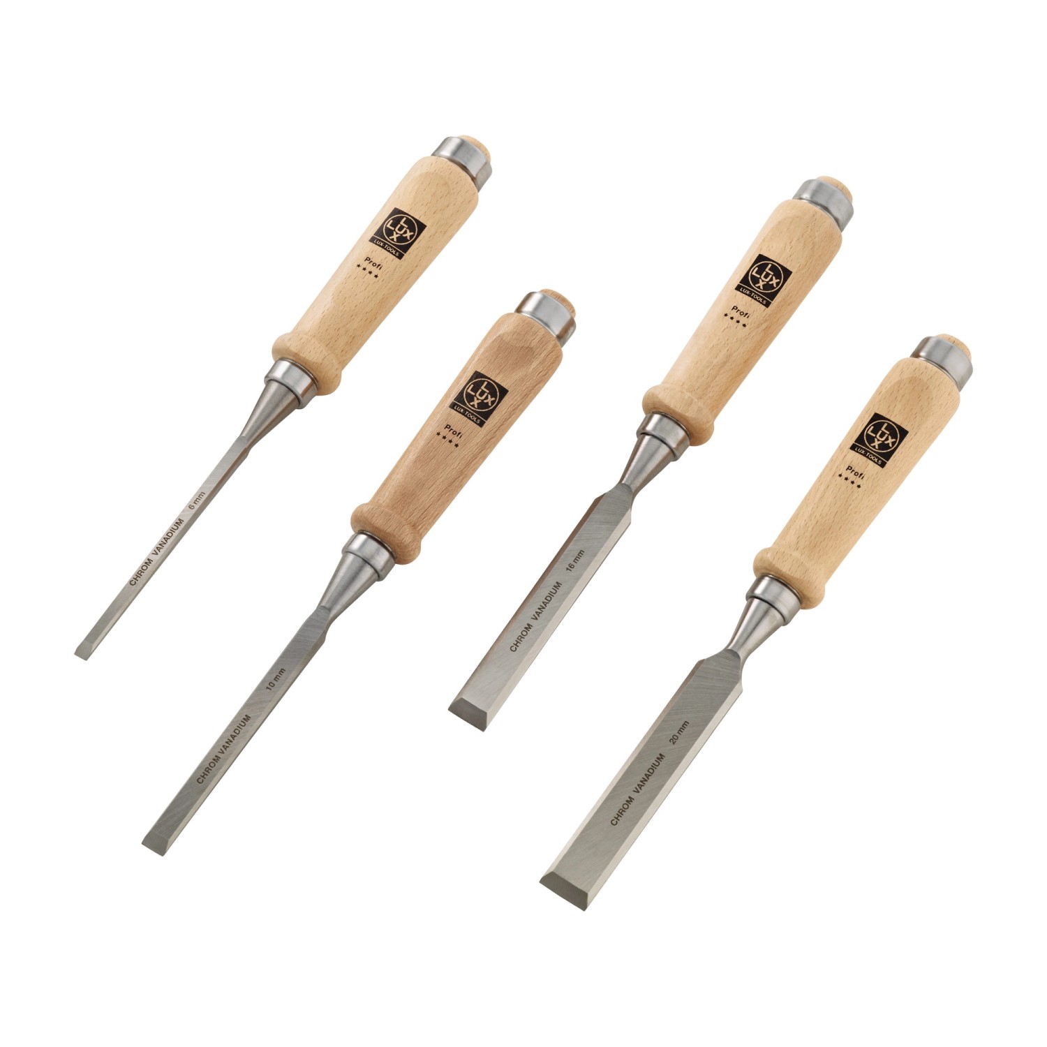 LUX Sada dlát 4dílná Comfort