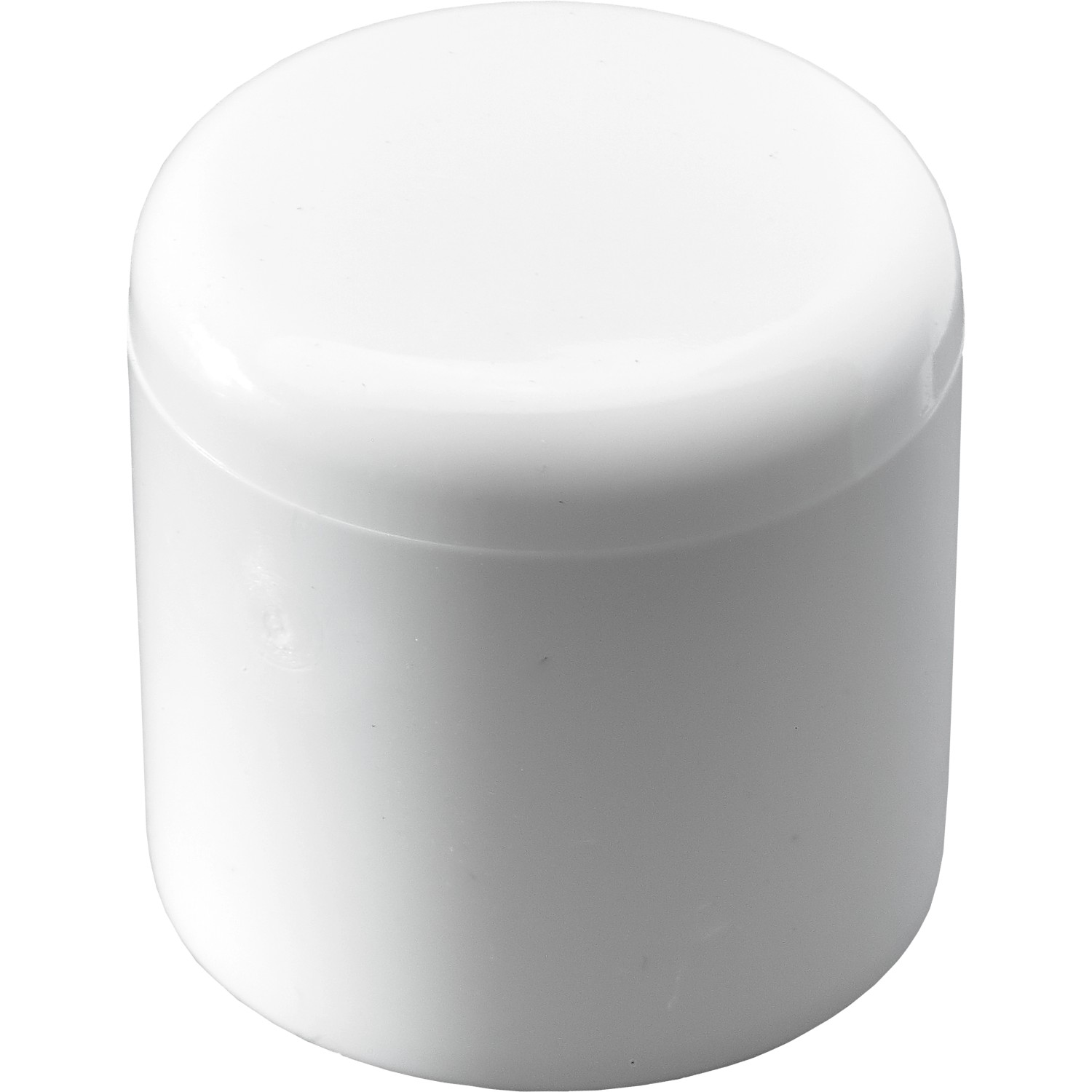 Hettich Plastové krytky kulatých nábytkových noh, bílá, 4 ks, pr. 18 mm