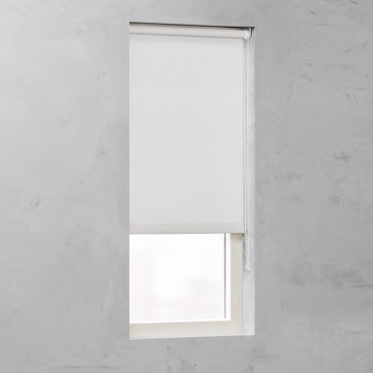 Cocoon Roleta bílá pr. 25 mm, 150 x 190 cm