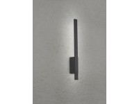 Trio Nástěnné LED svítidlo Tawa, IP54, 7,5W, 800lm, 3000K, antracit, 5 x 50 cm