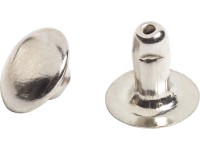 Duté nýty 4 mm x 7 mm poniklované, 20 ks