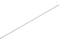 LUX-TOOLS Kuličkový řetěz poniklovaná mosaz, pr. 3,6 mm - metráž
