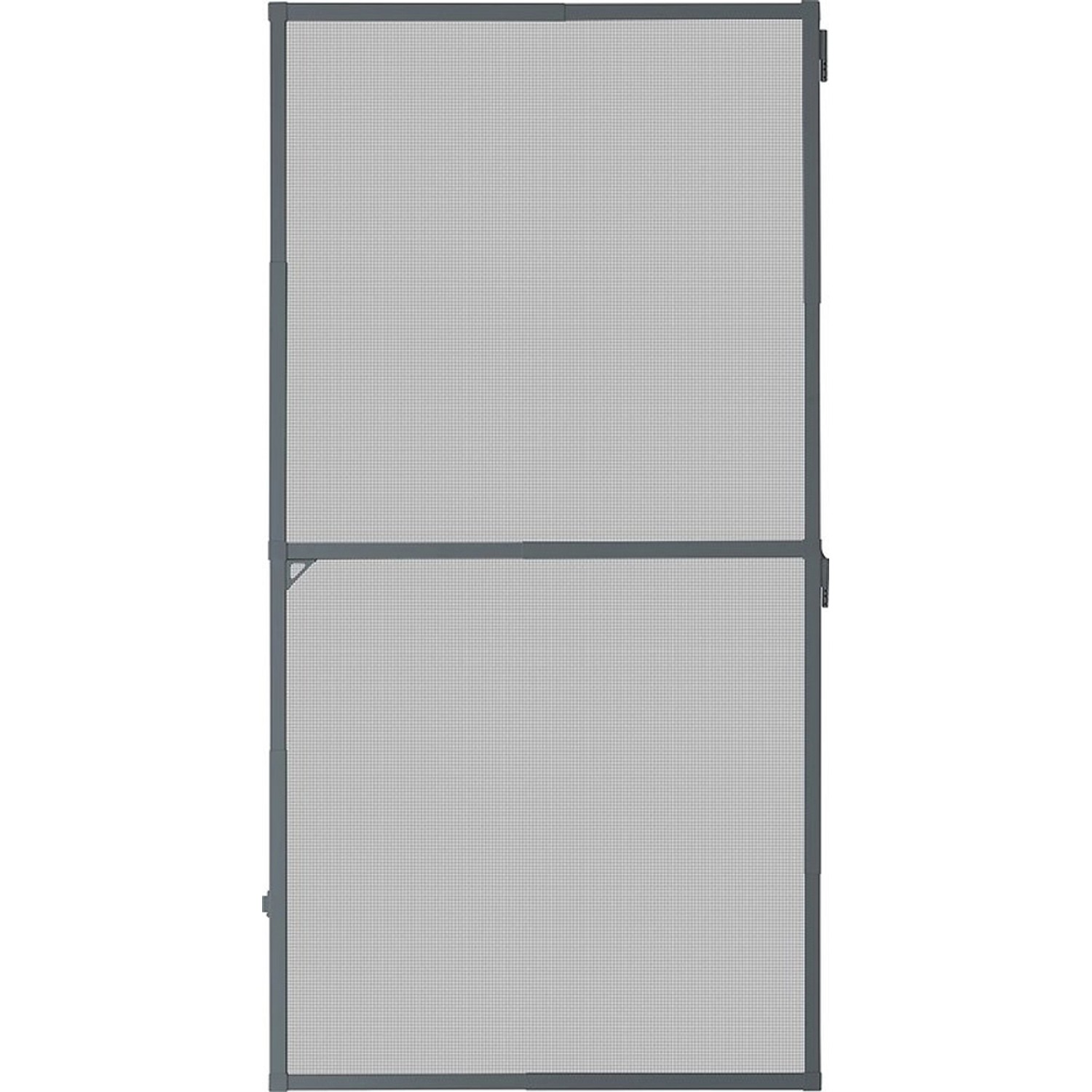 Dveřní rám hliníkový teleskopický vč. sítě, antracit, 210 x 100 cm