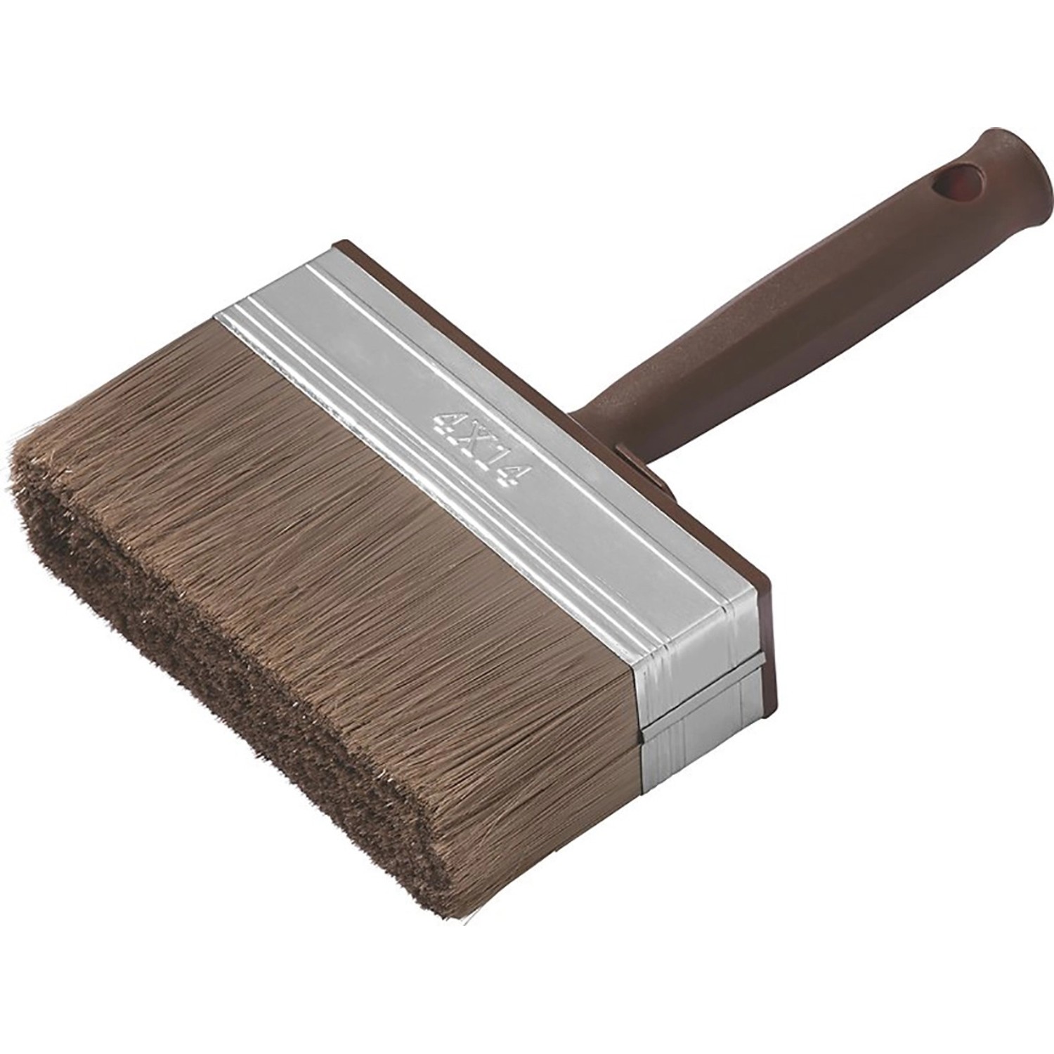 LUX Štětka plochá na lazury 14 x 4 cm