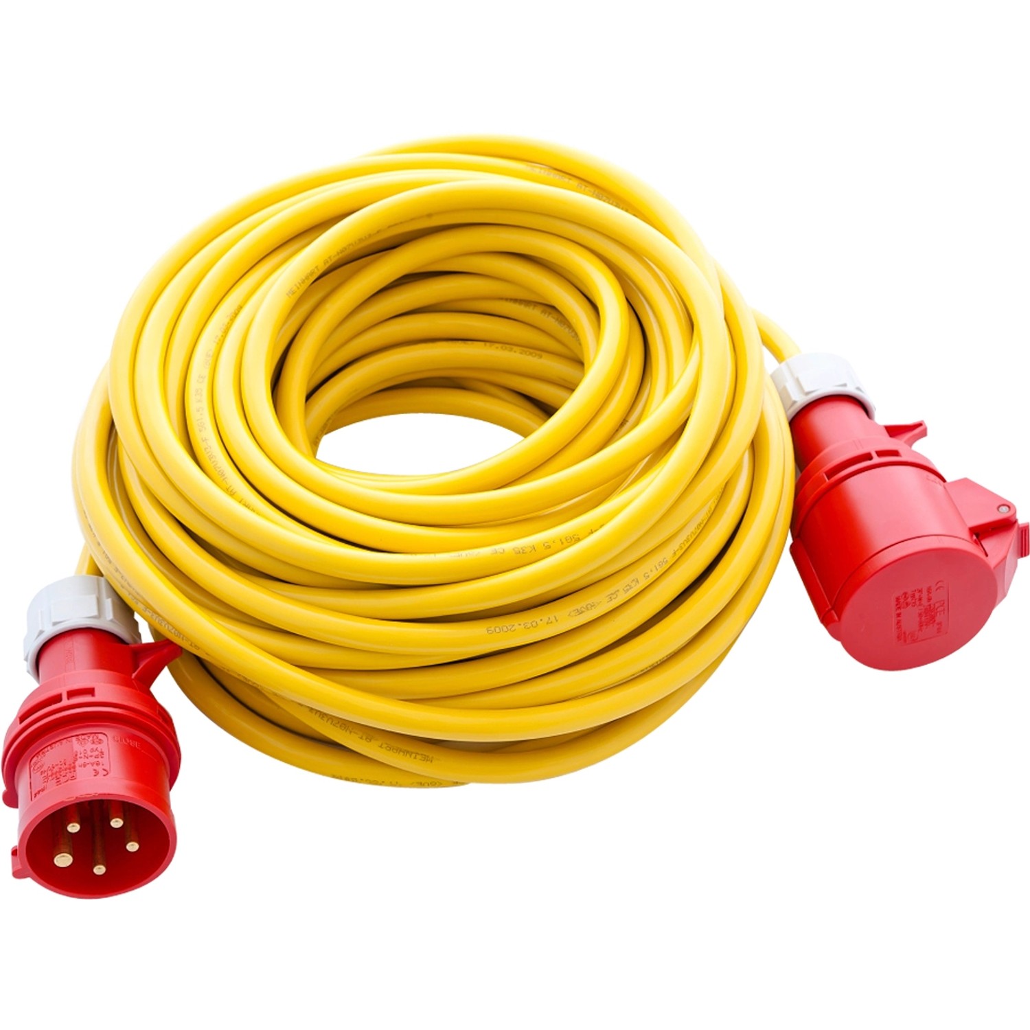 Munos Prodlužovací kabel ELITE 1003812, 1 zásuvka, žlutý, 10 m