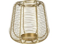 Koopman Kovová lucerna, mosazná, pr. 17,5 x 17,5 cm Koopman Kovová lucerna, mosazná, pr. 17,5 x 17,5 cm