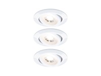 Paulmann LED vestavný reflektor bílý matný 4,8 W 450 lm 3000 K pr. 82 x 29 mm Paulmann LED vestavný reflektor bílý matný 4,8 W 450 lm 3000 K pr. 82 x 29 mm