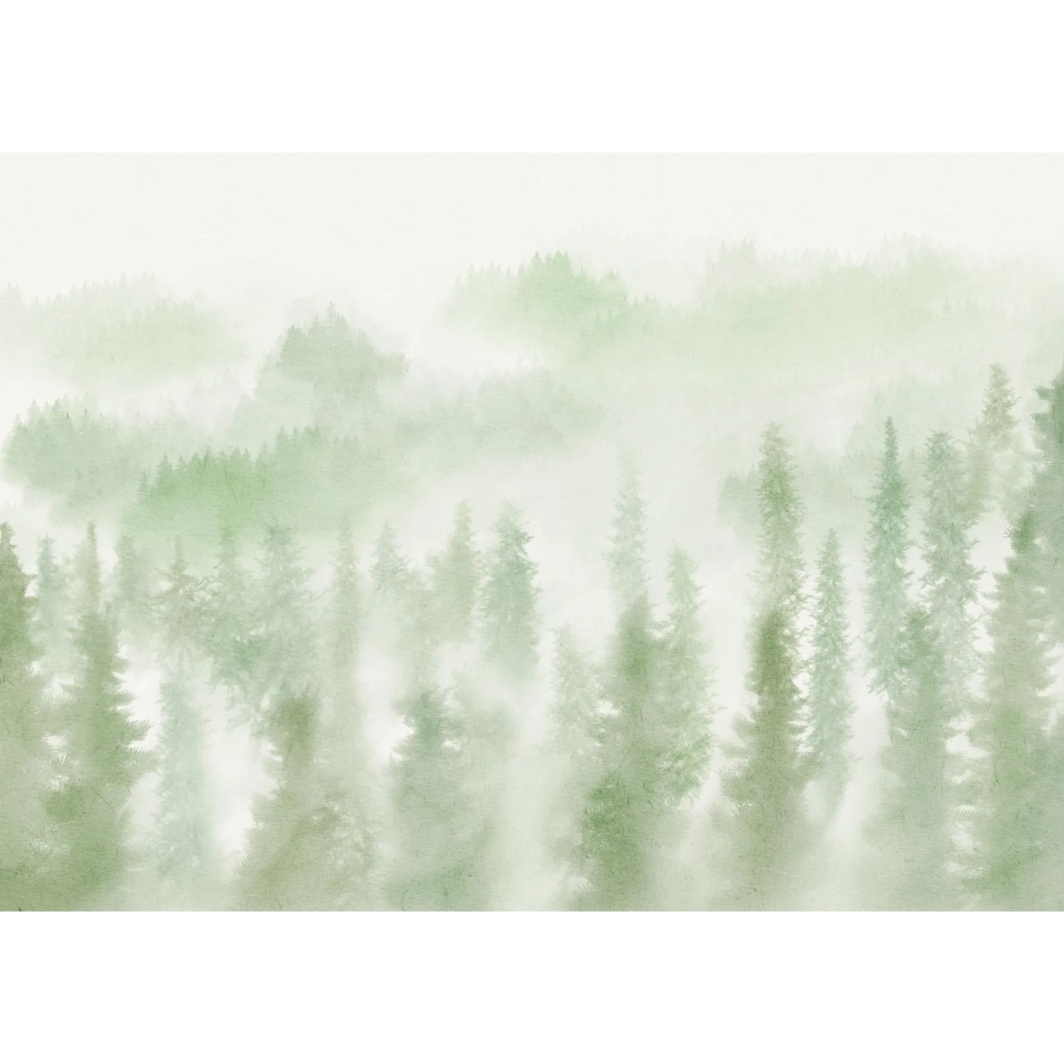 Komar Vliesová fototapeta Blurry Woods 250 x 350 cm