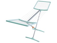 JUWEL Sušák na prádlo FashionDry Autostretch, Mint, 180 x 57,5 x 114 cm