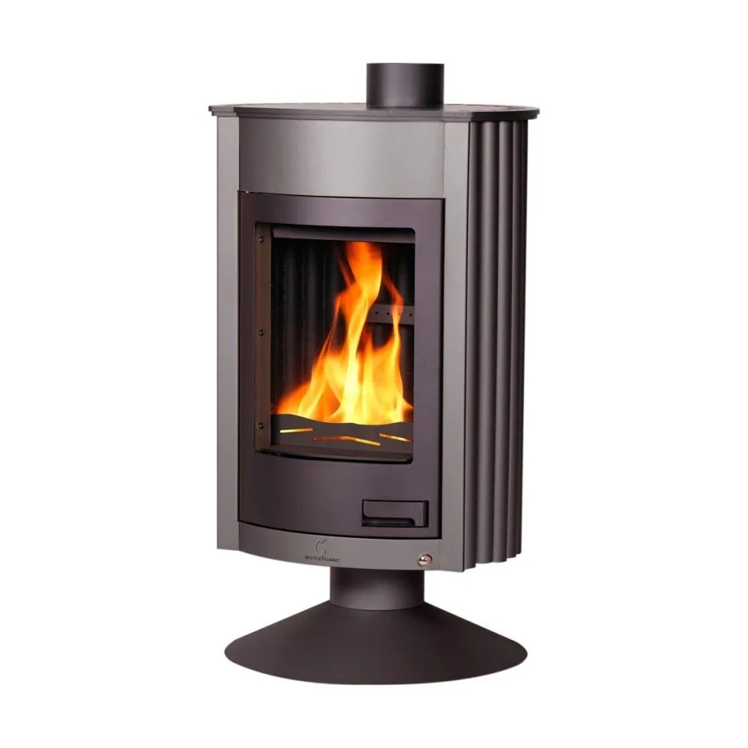 HS Flamingo Krbová kamna Masterflamme MEDIE II šedá 616 x 1117 x 596 mm