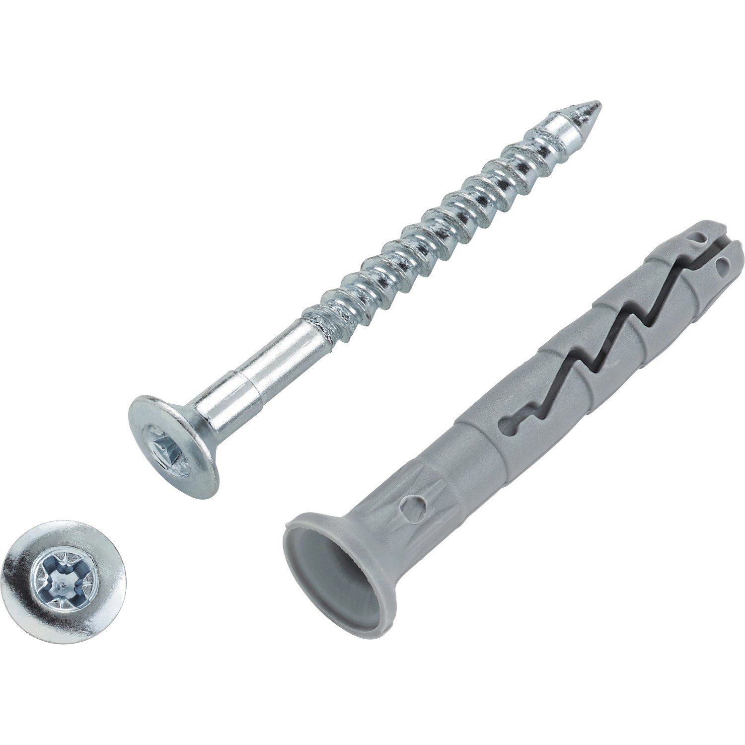 LUX Natloukací hmoždinky 6 mm x 40 mm, 50 ks