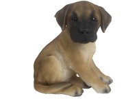 Dekorační figurka štěně německé dogy 17 cm