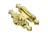 Hettich Ozdobné kování na krabičky, ocel, mosaz, 18 x 25,5 x 18 mm, 2 ks